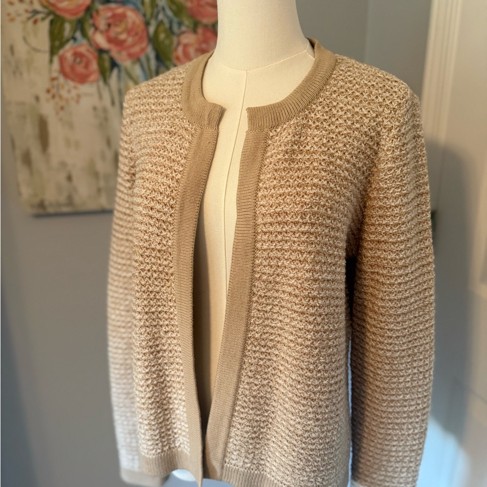 LOFT Open Front Knit Sweater - Size S